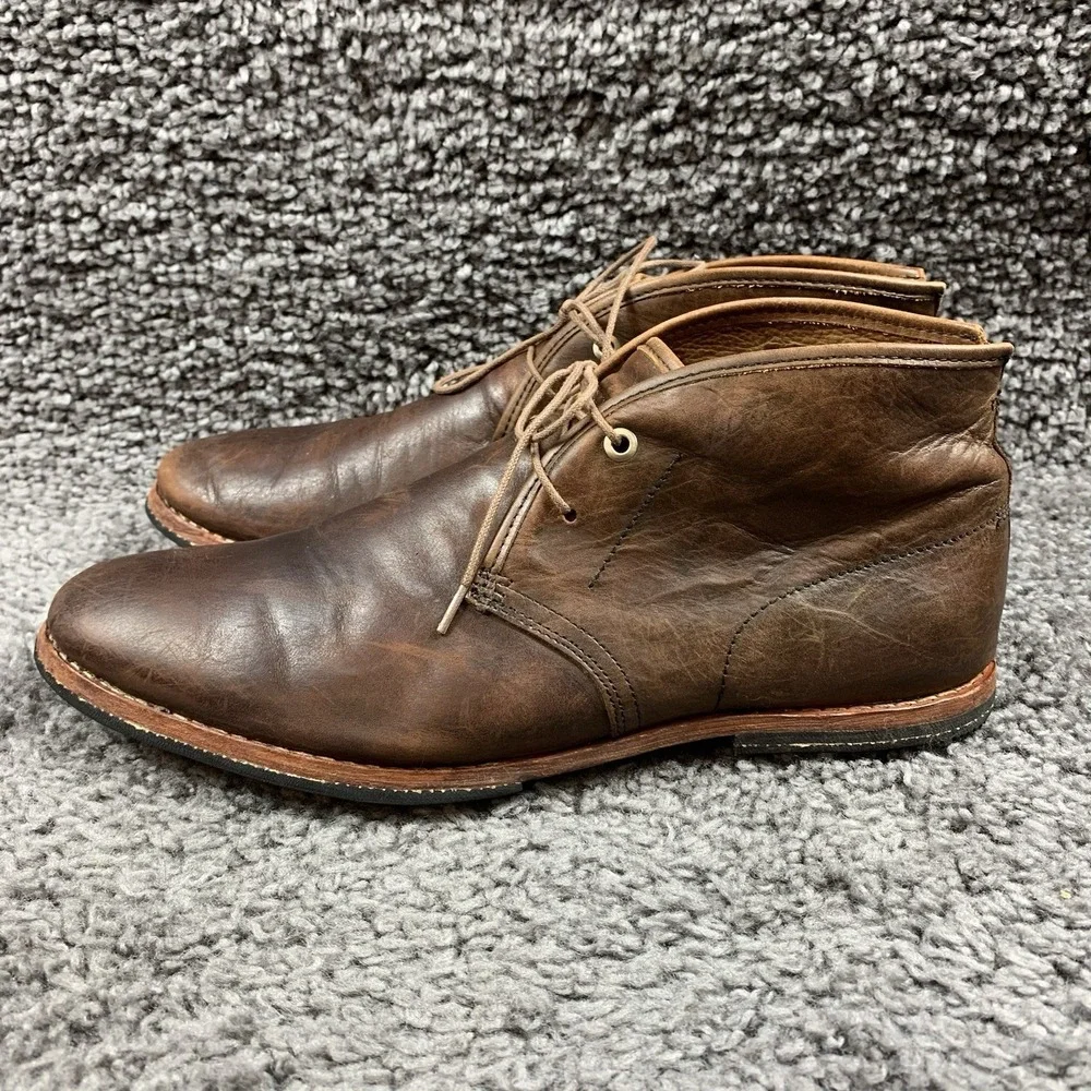 Timberland Boot Co 'Wodehouse' Lost History Chukka- Burnished Brown - Size US 10